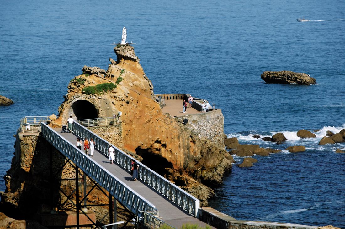 Biarritz - Rocher de la vierge